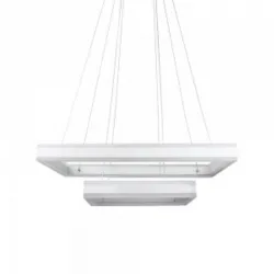 LED luster 115W 3000K kvadratni beli V-TAC