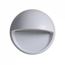 LED svetiljka za stepenice 3W okrugla siva 4000K V-TAC