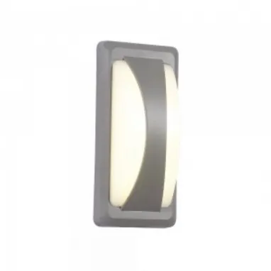 LED zidna svetiljka 12W siva 4000K IP65 V-TAC