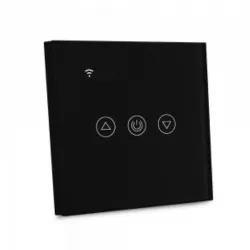 LED SMART WiFi touch dimer crni staklo V-TAC