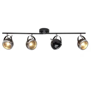 Zidna lampa Rider crna 4xG9 BRILLIANT