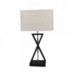 Stona dizajnerska lampa sa kvadratnim abaÅ¾urom 1xE27 V-TAC