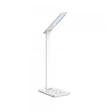LED stona lampa sa bežičnim punjačem 5W 3u1 bela V-TAC