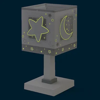 Stona lampa Moon Light siva DALBER
