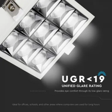 LED ugradna COB svetiljka 36W 4000K 12ÃÂ° V-TAC