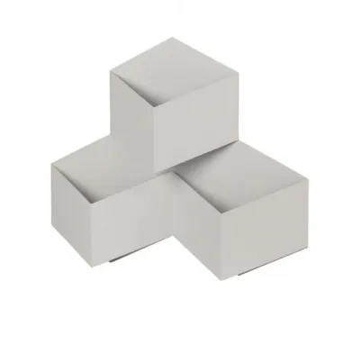 LED zidna dekorativna geometrijska lampa 9W 4000K bela V-TAC