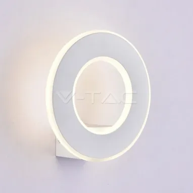 LED zidna lampa prsten bela V-TAC