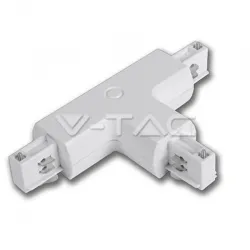 T konektor za trofazne šine beli V-TAC