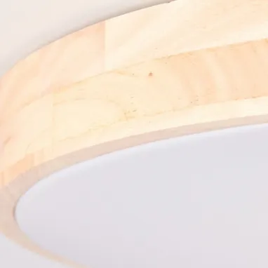 LED plafonska svetiljka Slimline sa daljinskim dimabilna CCT drvo BRILLIANT