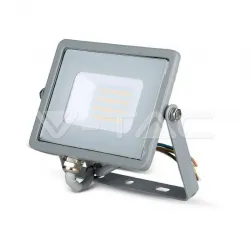 LED reflektor 20W 6400K IP65 Samsung sivo telo V-TAC