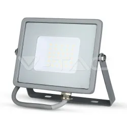 LED reflektor 30W 6400K IP65 Samsung sivo telo V-TAC