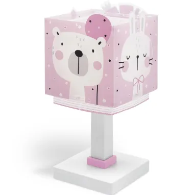Dečija stona lampa Bebi Džungla roze DALBER