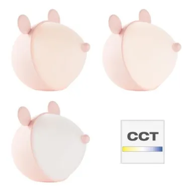 Dečija stona lampa Muso roze CCT dimabilna BRILLIANT