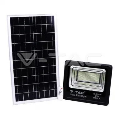 LED solarni reflektor 20W V-TAC