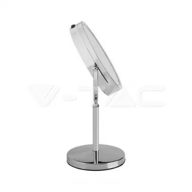 Kupatilsko ogledalo 3W 6400K 3X magnifikacija V-TAC