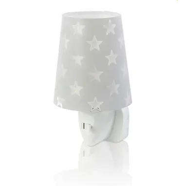 LED dečija noćna lampa Stars siva DALBER