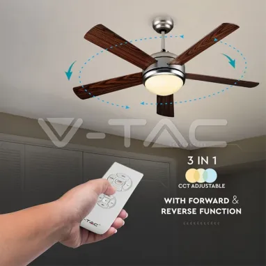 Plafonski luster-ventilator 15W 3-u-1 V-TAC