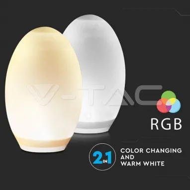 LED solarna baštenska lampa u obliku jajeta V-TAC