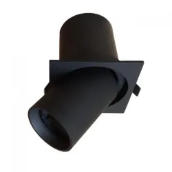 Ugradna izvlačeća svetiljka 1xGU10 crna DL232