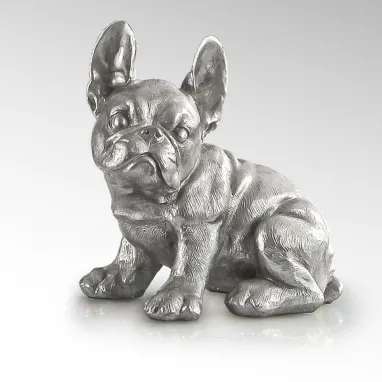 Dekorativna figura Bull Frances srebrni SCHULLER