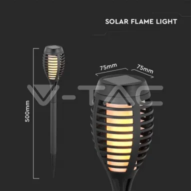 LED solarne baštenske svetiljke ubodne 4 kom. u 1 pak. V-TAC