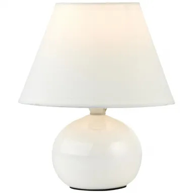 Stona lampa Primo bela BRILLIANT