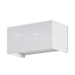 LED zidna svetiljka bela pravougaona 3000K u IP zaštiti V-TAC