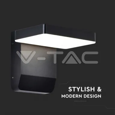 LED zidna rotirajuća svetiljka u IP zaštiti crna V-TAC