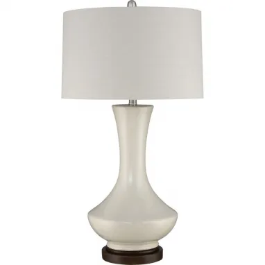 Stona lampa Ivory LESTEAD