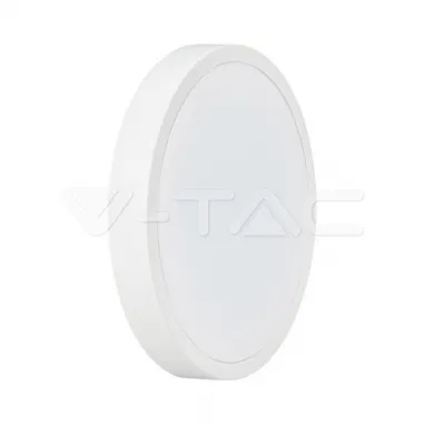 LED plafonjera u IP zaštiti beli obod 18W 3000K V-TAC