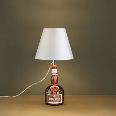 Set za pretvaranje flaša u lampu beli SCHULLER