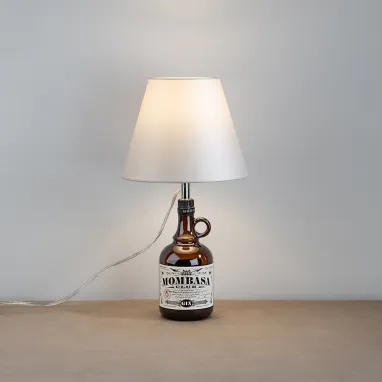 Set za pretvaranje flaša u lampu beli SCHULLER