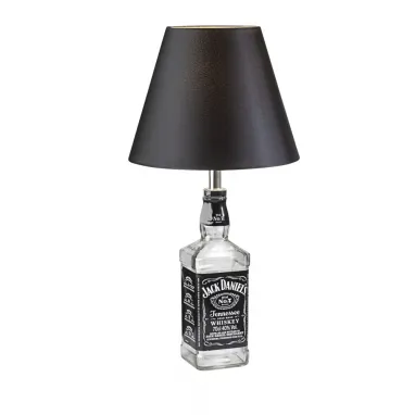 Set za pretvaranje flaša u lampu crni SCHULLER
