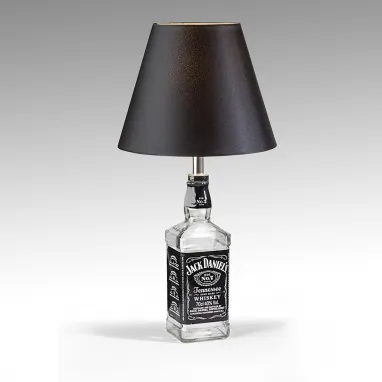 Set za pretvaranje flaša u lampu crni SCHULLER