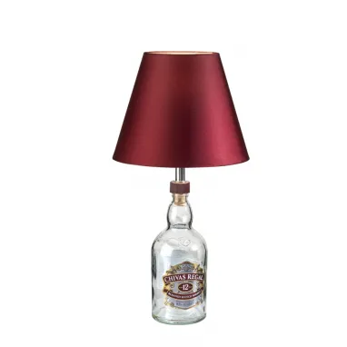 Set za pretvaranje flaša u lampu crveni SCHULLER