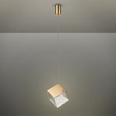 Visilica Priscila 1xG9 zlatna SCHULLER