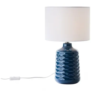 Stona lampa Ilysa plavo bela BRILLIANT