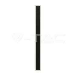 LED linijska zidna lampa 17W crna IP65 V-TAC