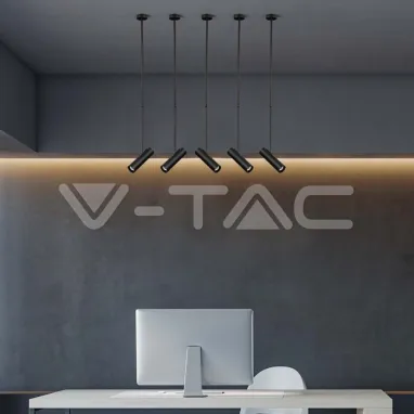 Visilica teleskopska crna GU10 V-TAC