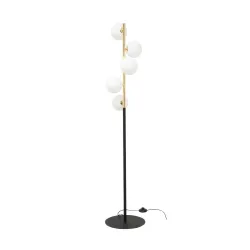 Podna lampa Ali 5xG9 zlatno-crna ZUMA LINE