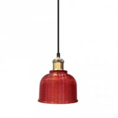 Visilica staklena crvena R150 V-TAC