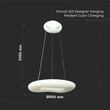 LED luster dimabilni beli V-TAC