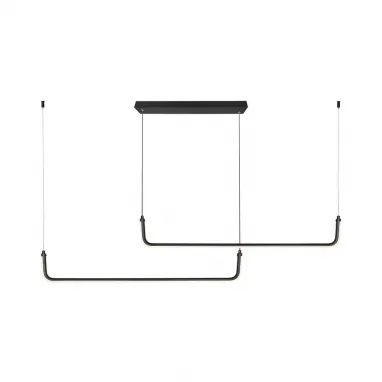 LED dizajnerska visilica crna V-TAC