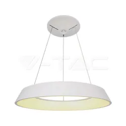 LED luster beli okrugli dimabilni 4000K V-TAC