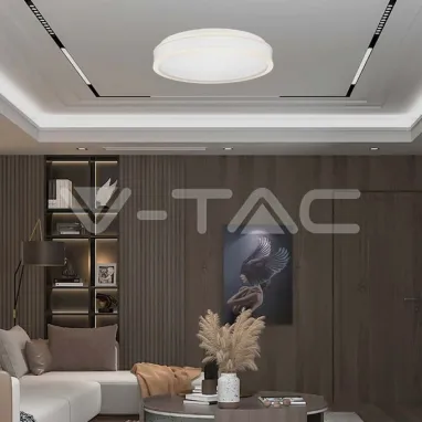 LED plafonjera okrugla dimabilna bela V-TAC