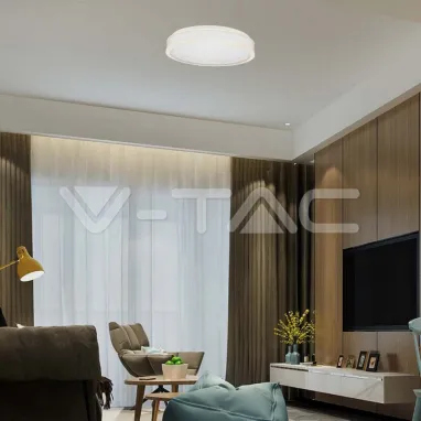 LED plafonjera okrugla dimabilna bela V-TAC