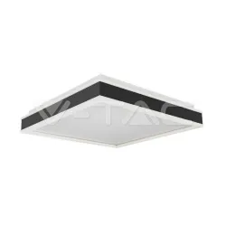 LED plafonjera četvrtasta crna V-TAC