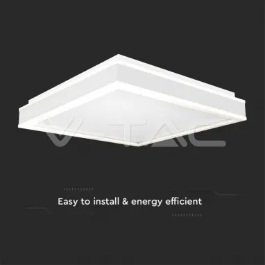 LED plafonjera četvrtasta bela V-TAC