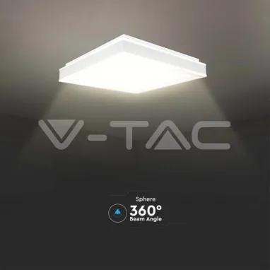 LED plafonjera četvrtasta bela V-TAC