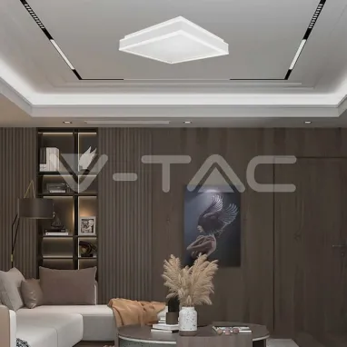 LED plafonjera četvrtasta bela V-TAC
